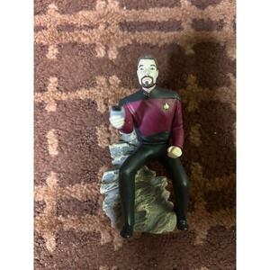 Star‎ Trek TNG Riker Hallmark Ornament 1996 Jonathan Frakes Collectible